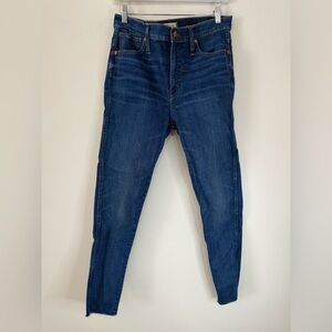 Madewell  Hi-Rise Skinny Women's Blue Jeans skinny leg in size 32